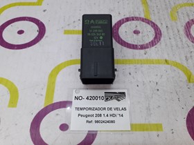 Temporizador de Velas Peugeot 208 1.4 68 Cv de 2014 - Ref OEM :  9802424080